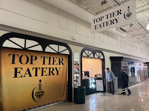 Top Tier Eatery storefront inside Marketplace Mall in Winston-Salem, NC